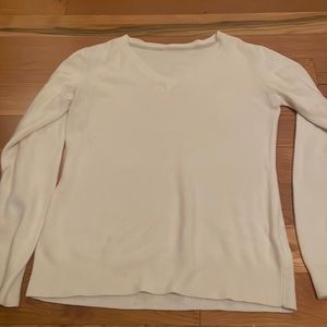 Women’s medium cream colored sweater
